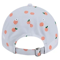 Women's New Era  White Philadelphia Eagles Fruit Pattern 9TWENTY Adjustable Hat