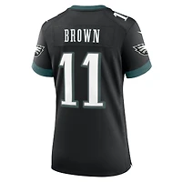 Women's Nike A.J. Brown Black Philadelphia Eagles Alternate Game Jersey