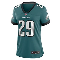 Women's Nike AJ Dillon Midnight Green Philadelphia Eagles Team Game Jersey