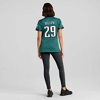 Women's Nike AJ Dillon Midnight Green Philadelphia Eagles Team Game Jersey