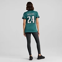 Women's Nike Andrew Mukuba Midnight Green Philadelphia Eagles Team Game Jersey