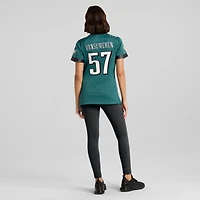 Women's Nike Ben VanSumeren Midnight Green Philadelphia Eagles Team Game Jersey