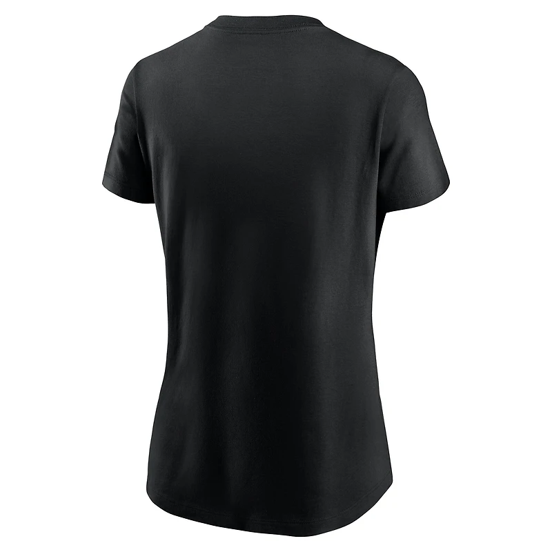 Women's Nike Black Philadelphia Eagles 2024 NFL Playoffs T-Shirt