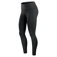 Legging Nike noir Philadelphia Eagles Edge Wordmark Dri-FIT pour femme