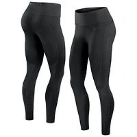 Legging Nike noir Philadelphia Eagles Edge Wordmark Dri-FIT pour femme