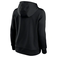 Women's Nike Black Philadelphia Eagles Lightweight Performance Hooded Top