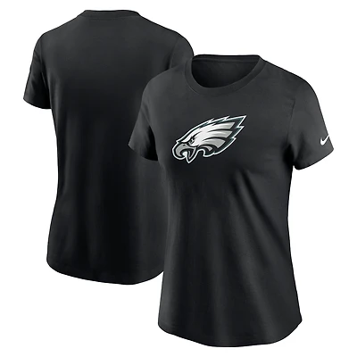Women's Nike Black Philadelphia Eagles  Primary Logo T-Shirt