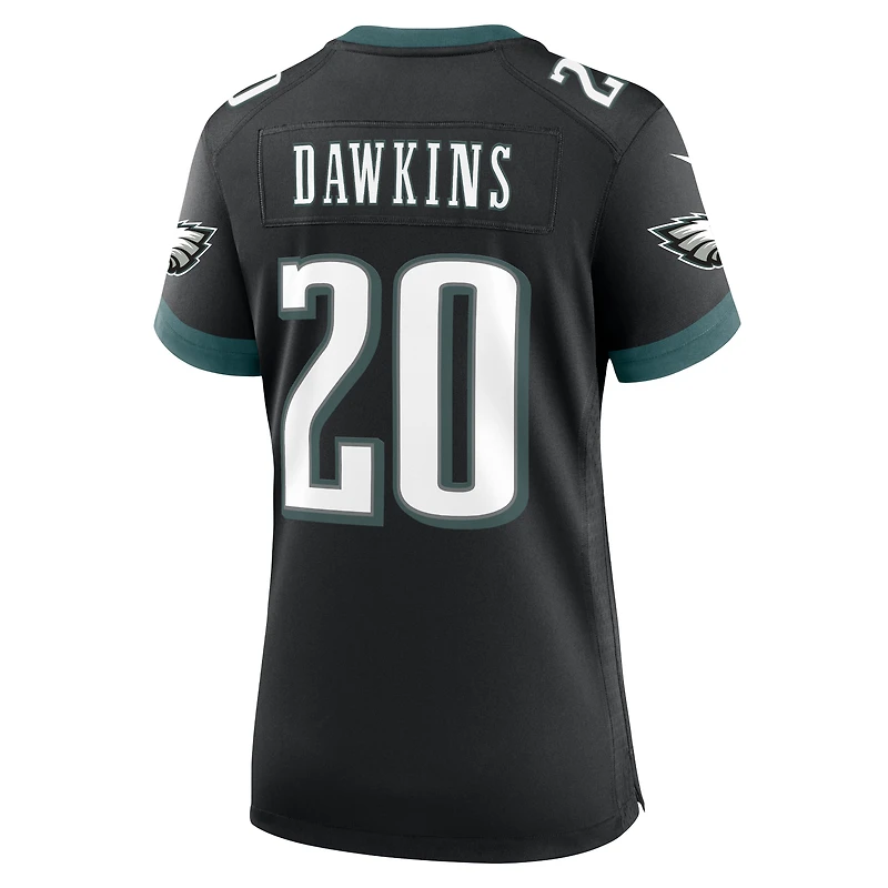 Women's Nike Brian Dawkins Black Philadelphia Eagles Alternate Game Jersey