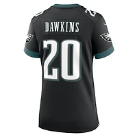 Women's Nike Brian Dawkins Black Philadelphia Eagles Alternate Game Jersey
