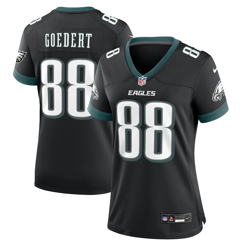 Women's Nike Dallas Goedert Midnight Green Philadelphia Eagles Team Game Jersey