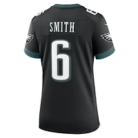 Maillot de match alternatif Nike DeVonta Smith pour femme, noir, Philadelphia Eagles