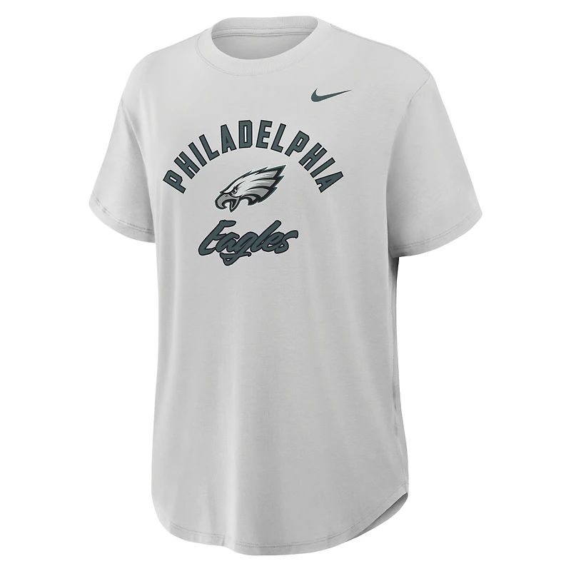Women's Nike Gray Philadelphia Eagles One Dri-FIT T-Shirt