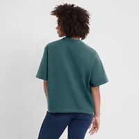 T-shirt Nike vert Philadelphia Eagles Essential Script pour femme, coupe décontractée
