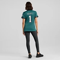 Maillot de match l'équipe Nike Jalen Hurts vert minuit pour femme des Eagles Philadelphie