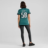 Women's Nike Jalyx Hunt Midnight Green Philadelphia Eagles Team Game Jersey