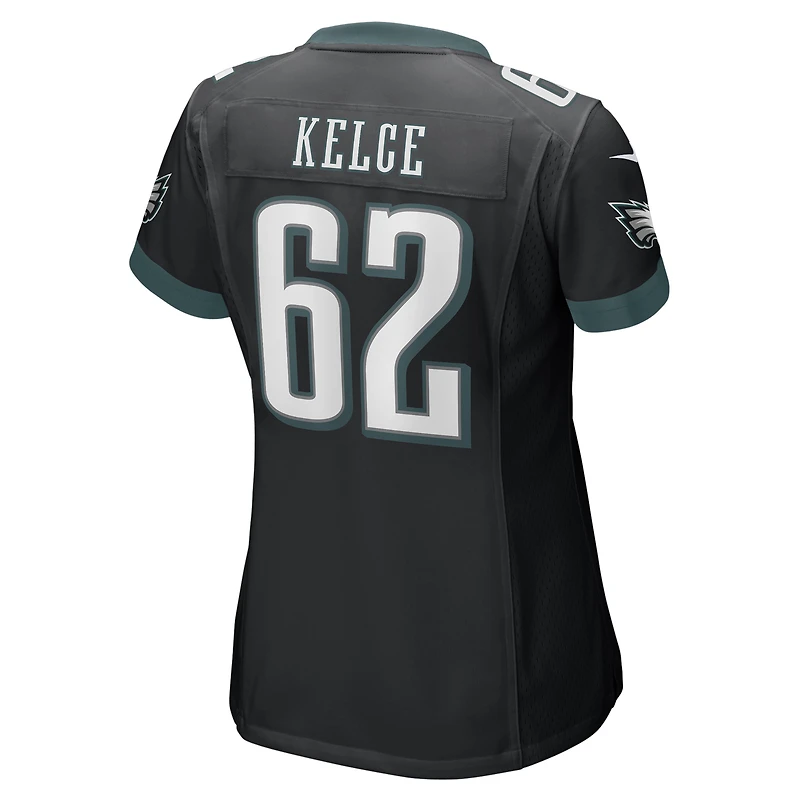 Women's Nike Jason Kelce Black Philadelphia Eagles Player Game Jersey