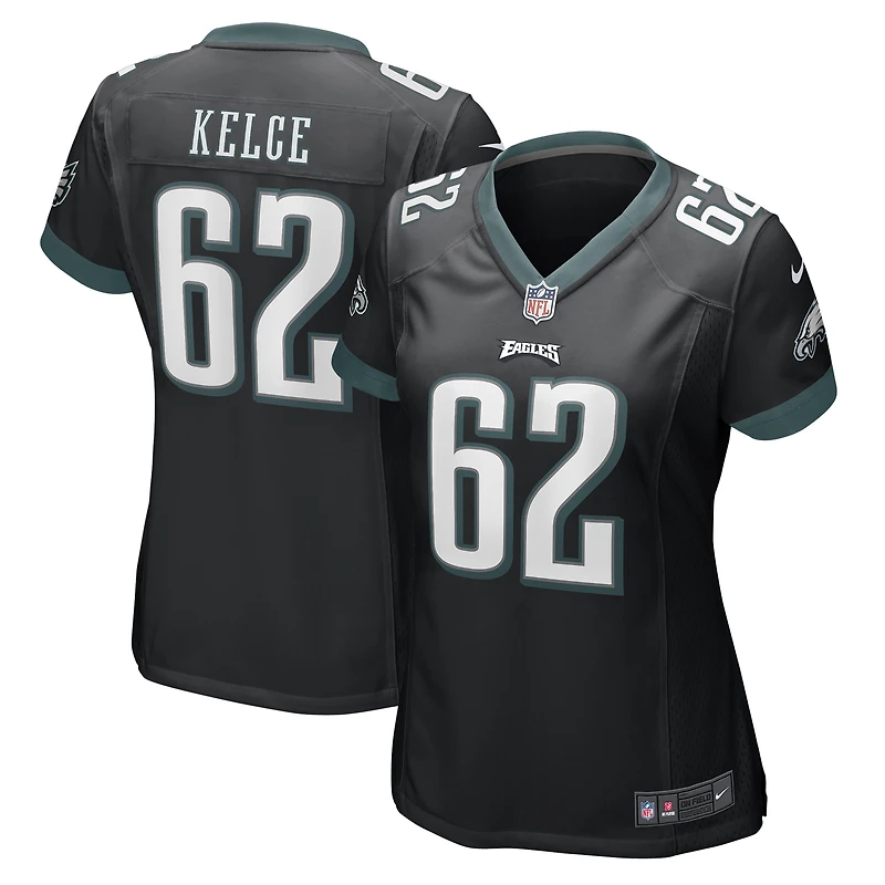 Women's Nike Jason Kelce Black Philadelphia Eagles Player Game Jersey