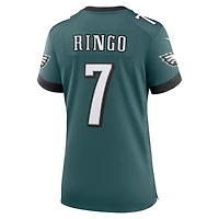Maillot de match Nike Kelee Ringo vert nuit pour femme, Philadelphia Eagles