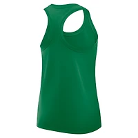 Débardeur Nike Kelly Green Philadelphia Eagles Hurry Up Tri-Blend Dri-FIT pour femme