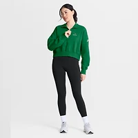 Women's Nike Kelly Green Philadelphia Eagles Phoenix Fleece Quarter-Zip Sweatshirt