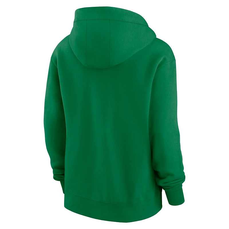 Women's Nike Kelly Green Philadelphia Eagles Phoenix Rewind Full-Zip Hoodie