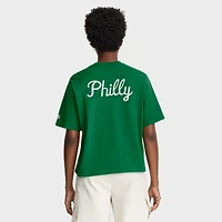 T-shirt Nike Kelly Green Philadelphia Eagles Rewind pour femme