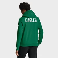 Women's Nike Kelly Green Philadelphia Eagles Throwback Sideline Standard Issue Dri-FIT Hoodie
