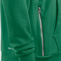 Women's Nike Kelly Green Philadelphia Eagles Throwback Sideline Standard Issue Dri-FIT Hoodie