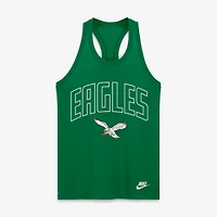 Débardeur dos nageur Nike Kelly Green Philadelphia Eagles pour femme, en mélange de trois matières Dri-FIT