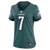 Maillot de match Nike Kenny Pickett vert minuit pour femme des Eagles Philadelphie