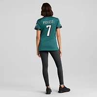 Maillot de match Nike Kenny Pickett vert minuit pour femme des Eagles Philadelphie