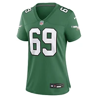 Women's Nike Landon Dickerson Kelly Green Philadelphia Eagles Alternate Game Jersey