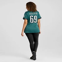 Women's Nike Landon Dickerson Midnight Green Philadelphia Eagles Team Game Jersey