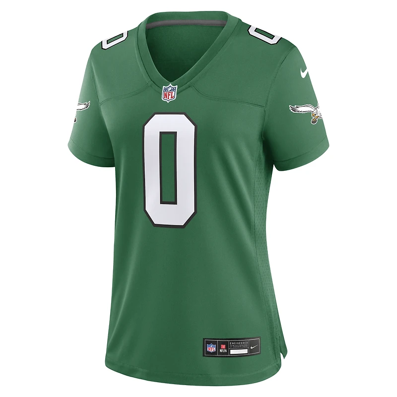 Women's Nike Marquise Brown Kelly Green Philadelphia Eagles Alternate Game Jersey
