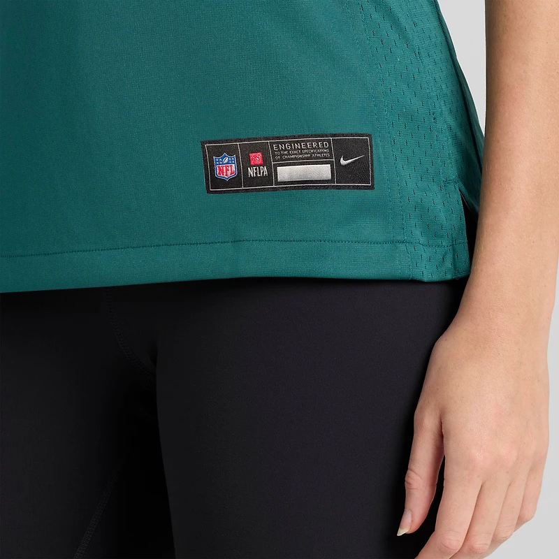 Women's Nike Matt Pryor Midnight Green Philadelphia Eagles Team Game Jersey