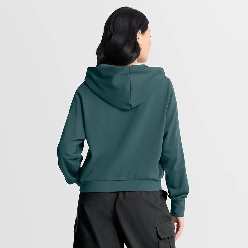 Women's Nike Midnight Green Philadelphia Eagles Primetime Full-Zip Hoodie