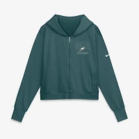Women's Nike Midnight Green Philadelphia Eagles Primetime Full-Zip Hoodie