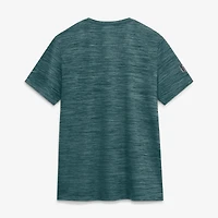 T-shirt Nike Dri-FIT vert nuit pour femme, Philadelphia Eagles, Sideline Velocity