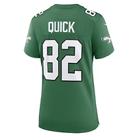Women's Nike Mike Quick Kelly Green Philadelphia Eagles Alternate Game Jersey