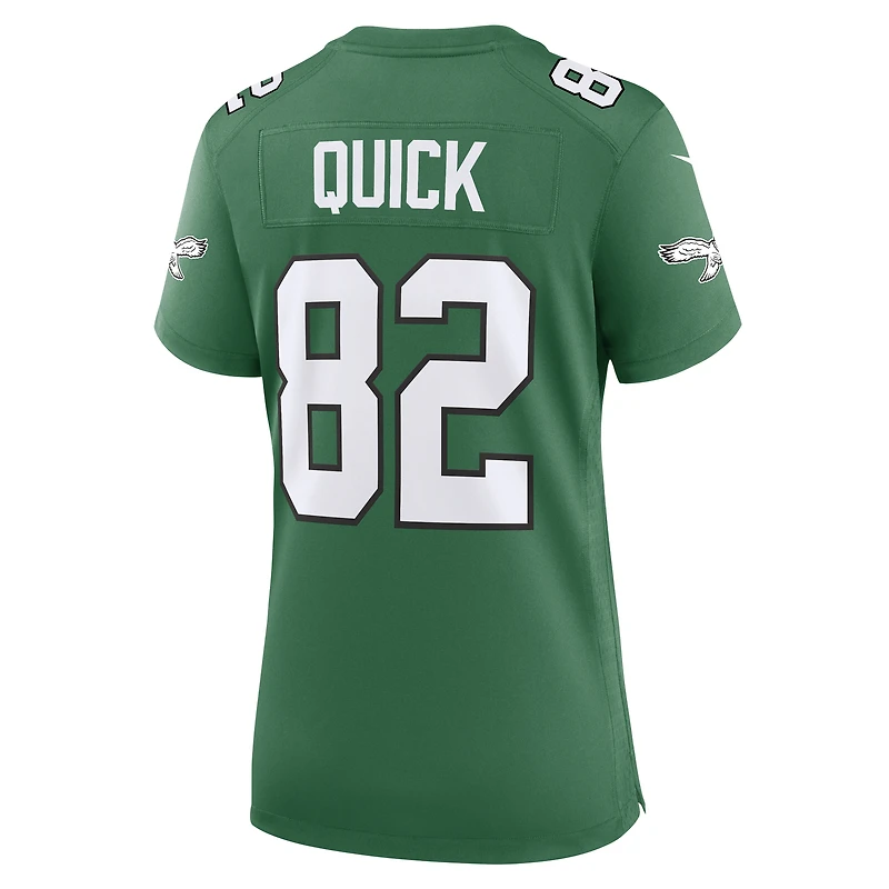 Women's Nike Mike Quick Kelly Green Philadelphia Eagles Alternate Game Jersey