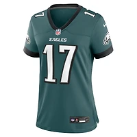 Women's Nike Nakobe Dean Midnight Green Philadelphia Eagles Team Game Jersey