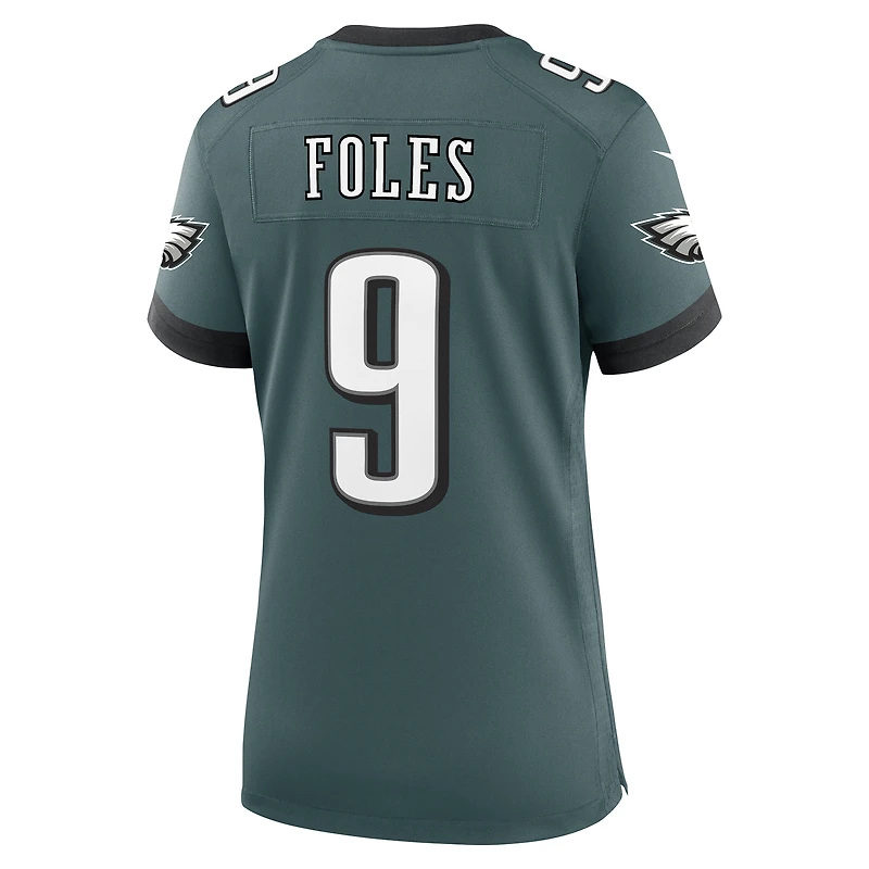 Women's Nike Nick Foles Midnight Green Philadelphia Eagles Team Retired Player Game Jersey