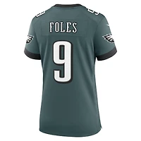 Women's Nike Nick Foles Midnight Green Philadelphia Eagles Team Retired Player Game Jersey