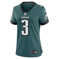 Maillot de match Nike Nolan Smith Jr. vert nuit pour femme, Philadelphia Eagles