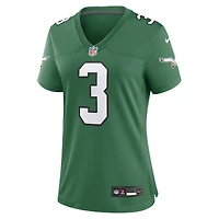 Women's Nike Nolan Smith  Kelly Green Philadelphia Eagles Alternate Game Jersey