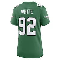 Women's Nike Reggie White Kelly Green Philadelphia Eagles Alternate Game Jersey