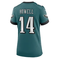 Maillot Nike Sam Howell pour femme, vert nuit, équipe des Philadelphia Eagles