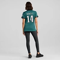 Maillot Nike Sam Howell pour femme, vert nuit, équipe des Philadelphia Eagles