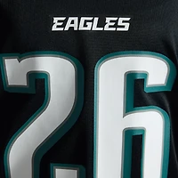 Women's Nike Saquon Barkley  Black Philadelphia Eagles Alternate Game Jersey