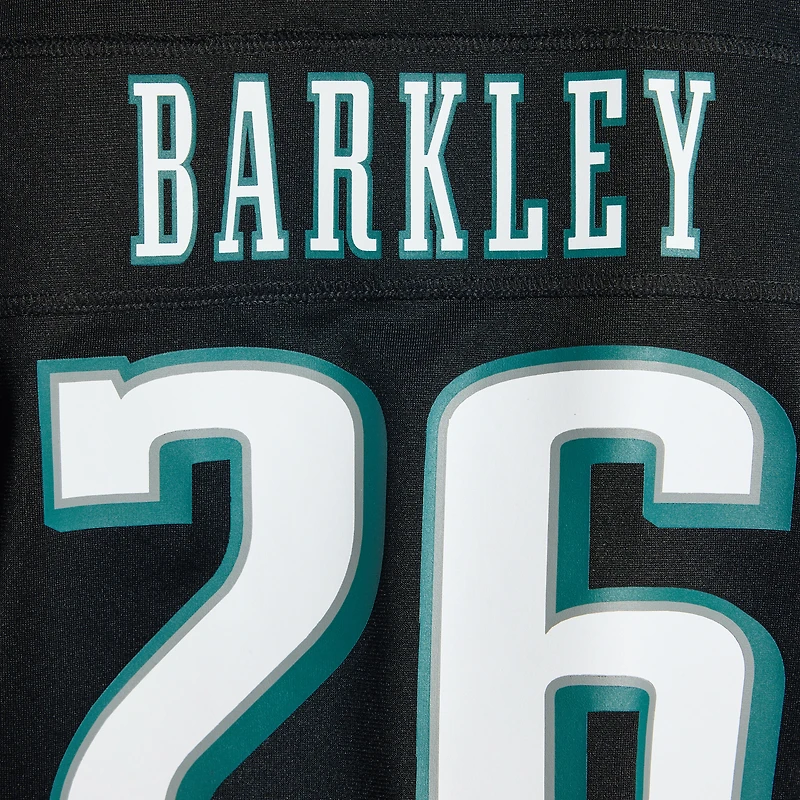 Women's Nike Saquon Barkley Black Philadelphia Eagles Alternate Game Jersey